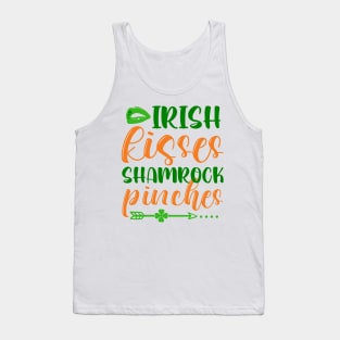 Irish kisses shamrock pinches Tank Top